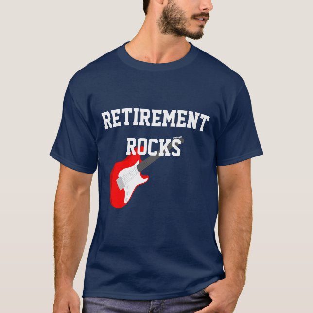 T-shirt Rocks de retraite (Devant)
