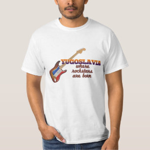 T-shirt Rockstars sont né en Yougoslavie
