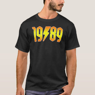 T-shirt Rockstars sont nés en 1989 Anniversaire Rock Thème