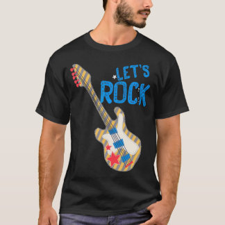 T-shirt Rocktar Rock'n Roll Retro 80s Musique Femmes