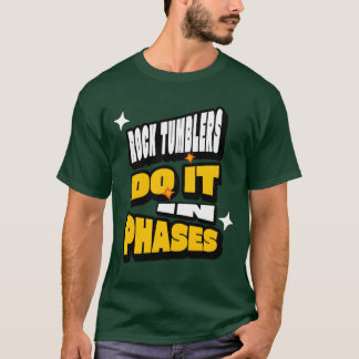 T-shirt Rockumblers le font par phases rétro