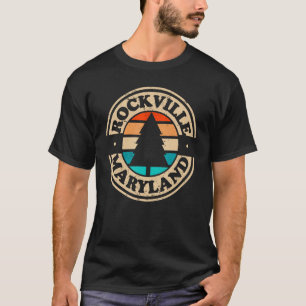 T-shirt Rockville Maryland MD Vintage Graphic Retro les an