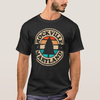 T-shirt Rockville Maryland MD Vintage Graphic Retro les an