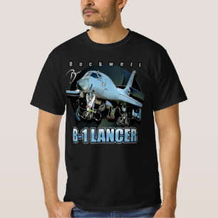 T-shirt Rockwell B1 Lancer USAF Supersonic Heavy Bomber
