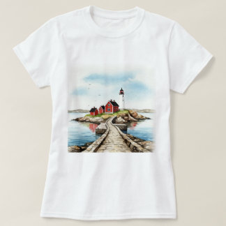 T-shirt Rocky island