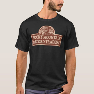 T-shirt Rocky Mountain Record Traders Logo - Life is Stran