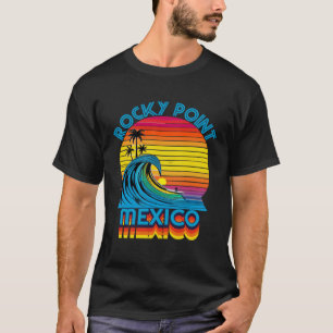 T-shirt Rocky Point Mexico Retro Throwback Surf & Plage So