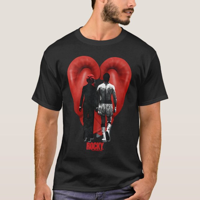 T-shirt Rocky Valentine's Day Love Wins (Devant)