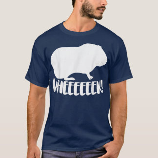 T-shirt Rodent Cavies Cavy Lovers Guinea Pig Owners Wheeee