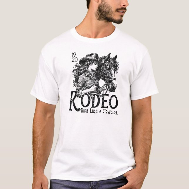 T-shirt rodéo (Devant)