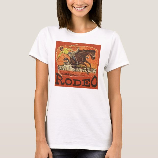 T-shirt Rodeo Cowboy (Devant)