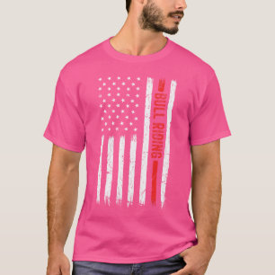 T-shirt Rodeo Cowboy Bucking Bull Riding