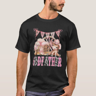 T-shirt Rodéo DieuPère Coquette Rose CowGirl 1er anniversa