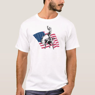 T-shirt Rodéo Etats-Unis - L'Amérique, le cheval de cowb