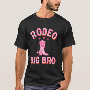 T-shirt Rodéo Grand Frère 1er Premier Anniversaire Cowgirl