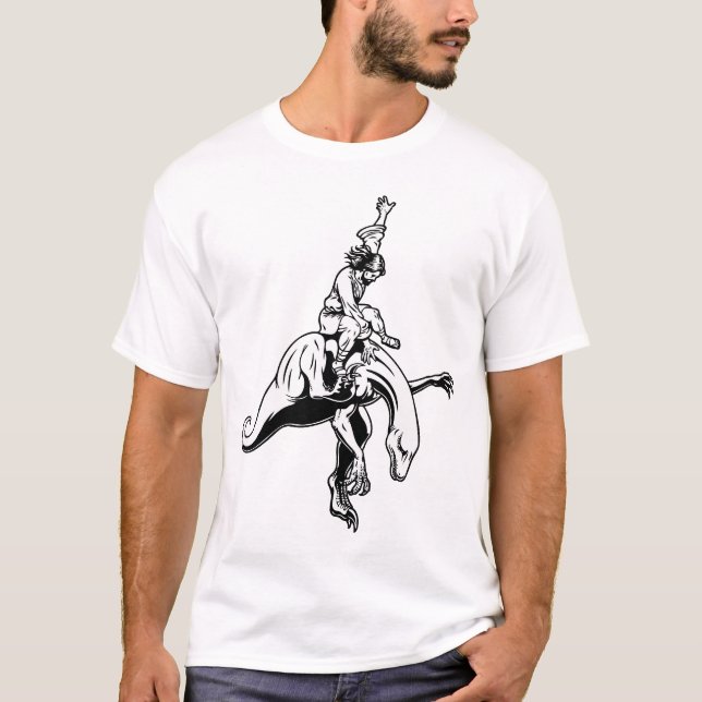 T-shirt Rodéo Jésus de Raptor (Devant)