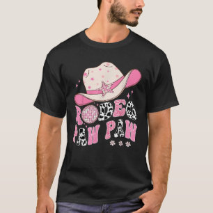 T-shirt Rodeo Paw Rose CowGirl 1er Anniversaire Disco Groo
