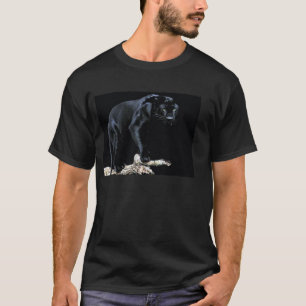 T-shirt Rôdeur de nuit de panthère noire