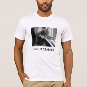 T-SHIRT RÔDEUR DE NUIT DE TIREUR ISOLÉ DE KITTY