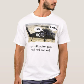 T-shirt roflcopter