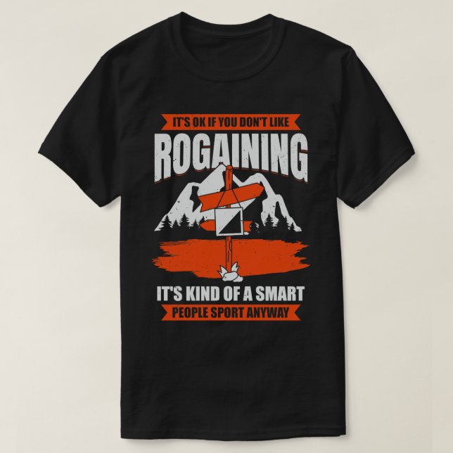 T-shirt Rogaining Lover Orienteering Rogaines Hobby Cadeau (Design devant)
