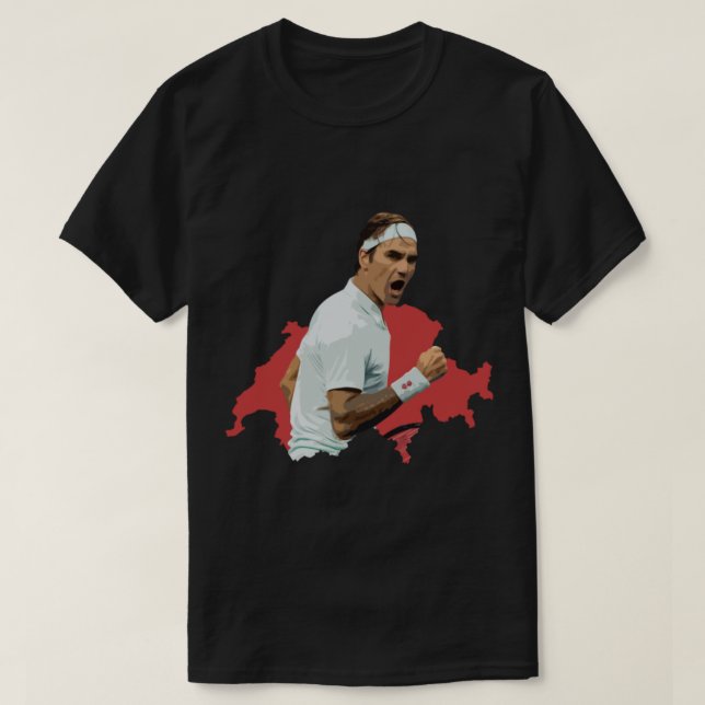 T-shirt Roger Federer (2) (Design devant)