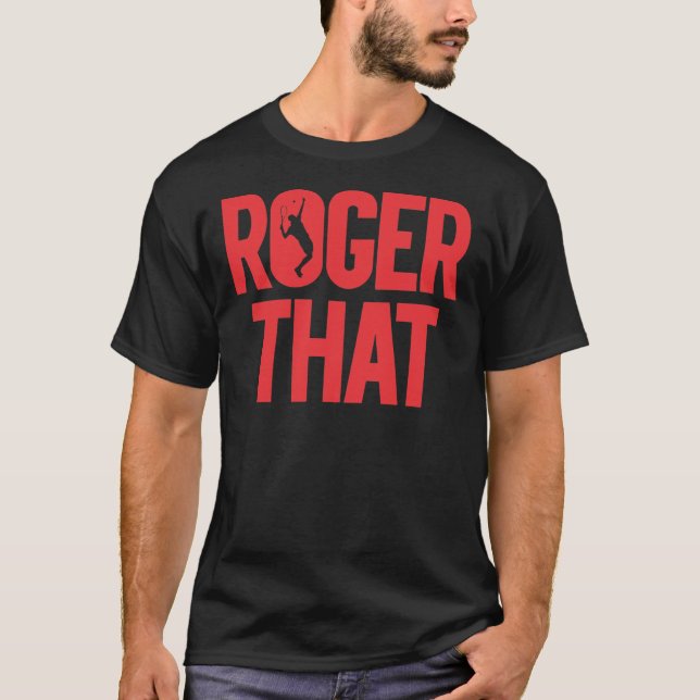 T-shirt Roger That Federer Essentiel  (Devant)