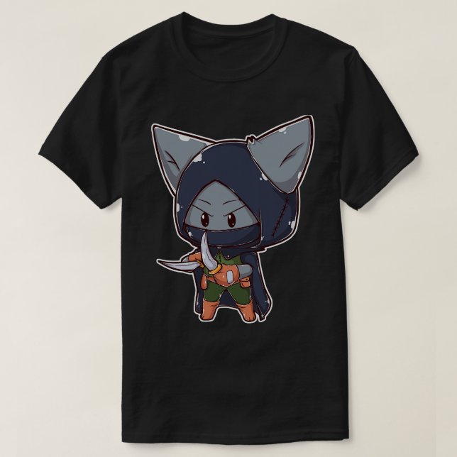 T-shirt Rogue Meowster (Design devant)
