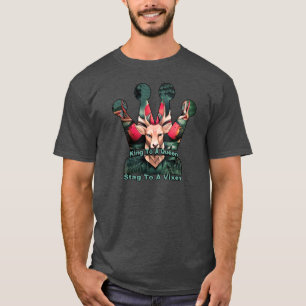 T-shirt Roi à une reine Stag à un vixen