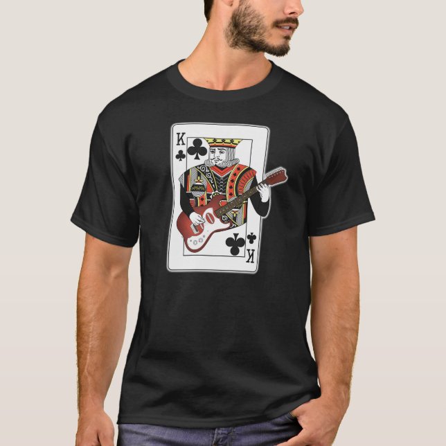 T-shirt Roi argenté (Devant)