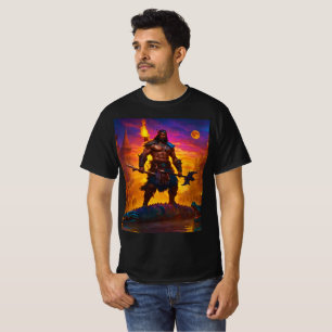 T-shirt Roi barbare