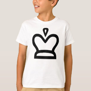 T-shirt Roi blanc