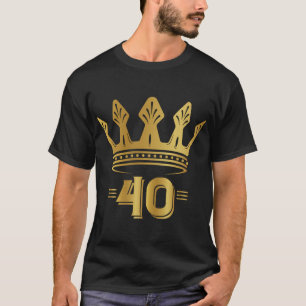 T-shirt Roi de 40 ans
