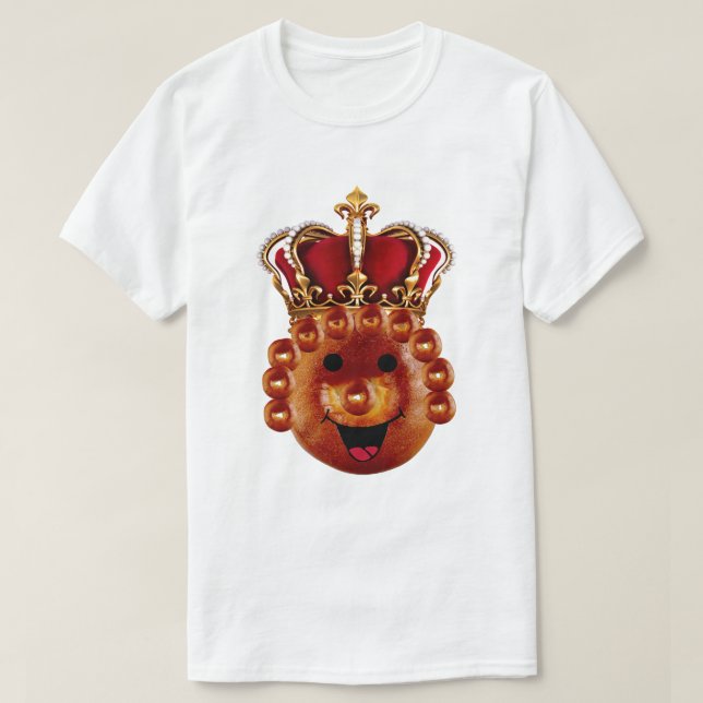 T-shirt Roi de bagel (Design devant)