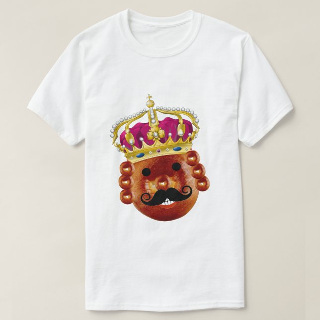 T-shirt Roi de bagel (Design devant)