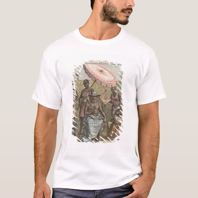 T-shirt Roi de Behanzin du Dahomey (Devant)