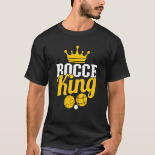 T-shirt Roi de Bocce Joueur de Boccia Boules