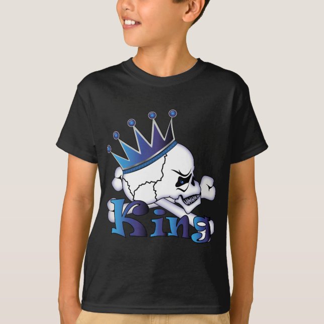 T-shirt Roi de crâne (Devant)