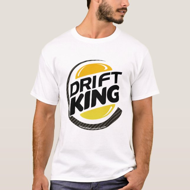 T-shirt Roi de dérive (lumière) (Devant)