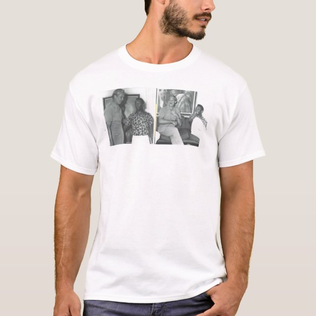 T-shirt ROI DE FOOTBALL EN JAMAÏQUE P.M. MANLEY -Chemise (Devant)