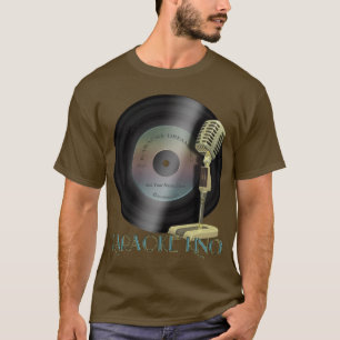 T-shirt Roi de karaoke