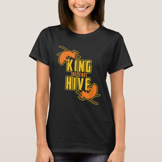 T-shirt Roi De La Ruche Apiculteur (Devant)