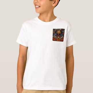 T-shirt Roi de l'Halloween Crâne de Sucre, Citrouille Lant