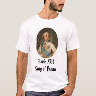T-shirt Roi de Louis XVI de la France