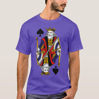 T-shirt Roi de pique vintage cadeau de famille