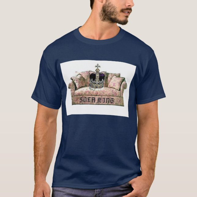 T-shirt Roi de sofa (Devant)
