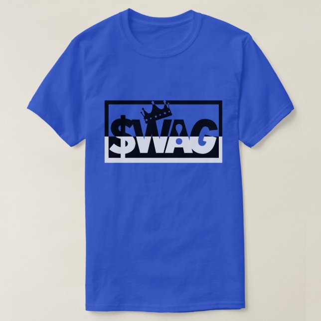 T-shirt Roi de Swag sur le pont (Design devant)