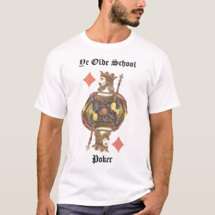 T-shirt Roi des diamants YE SchoolPoker d'antan