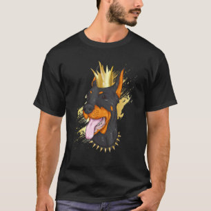 T-shirt Roi Doberman Pinscher Éleveur de chien de compagn