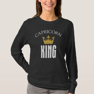T-shirt Roi du Capricorne Signe du Zodiaque